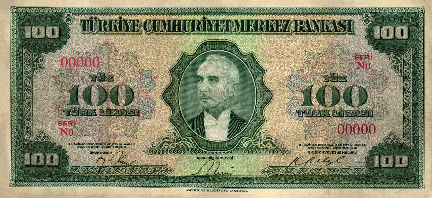 100 Türk Lirası
